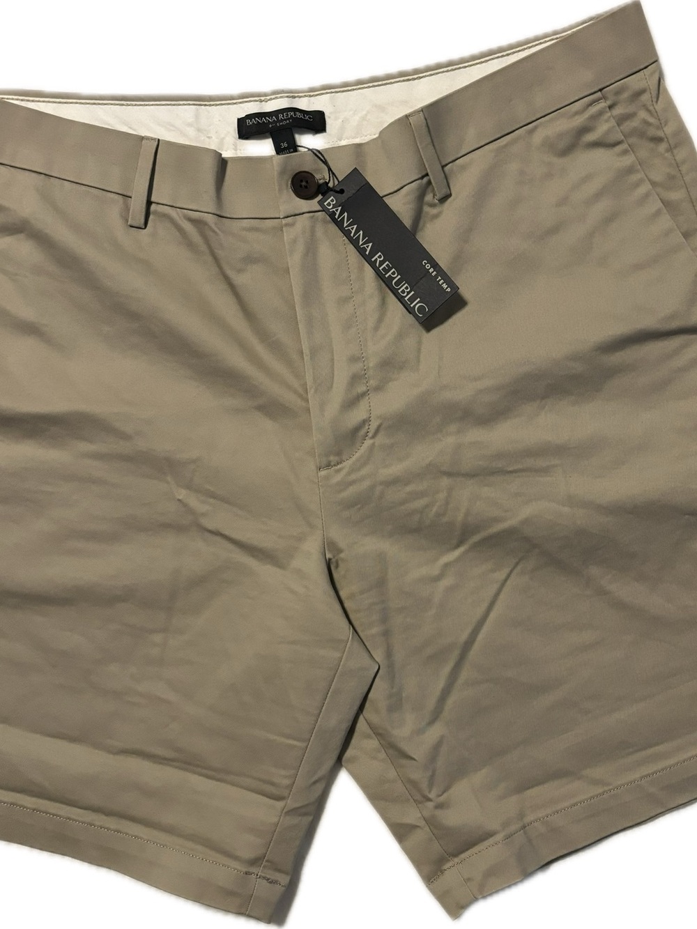 Banana Republic Khaki Bermuda Shorts